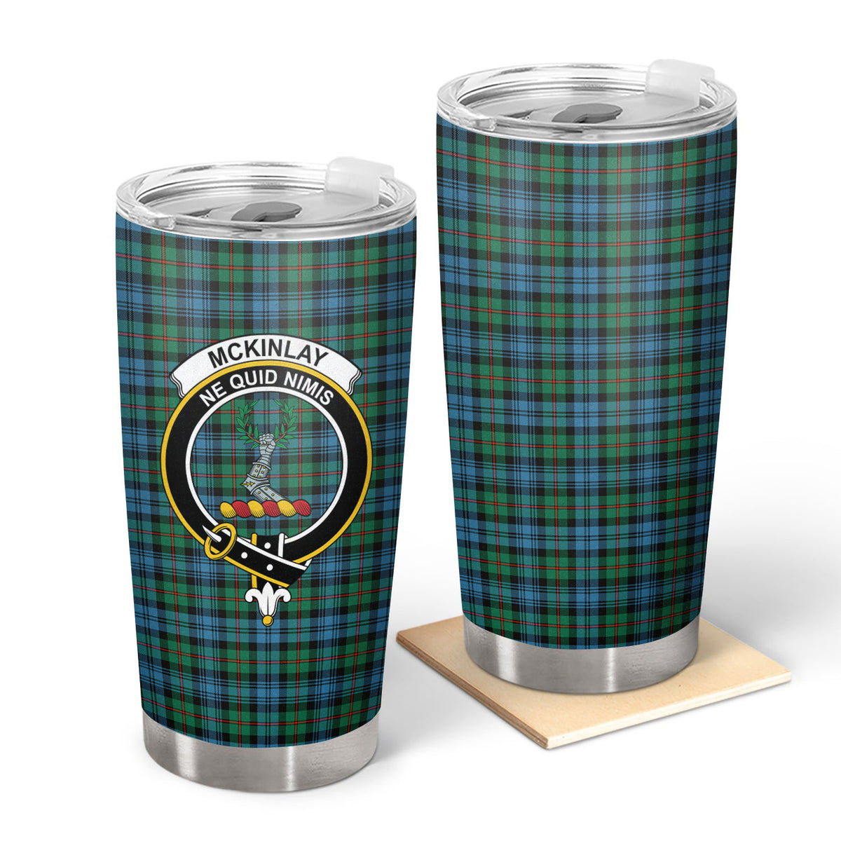 McKinlay Ancient Tartan Crest Tumbler