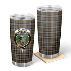 McLaren Weathered Tartan Crest Tumbler