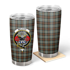 McLeod of Harris Weathered Tartan Crest Tumbler