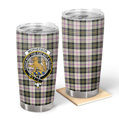 McPherson Dress Ancient Tartan Crest Tumbler