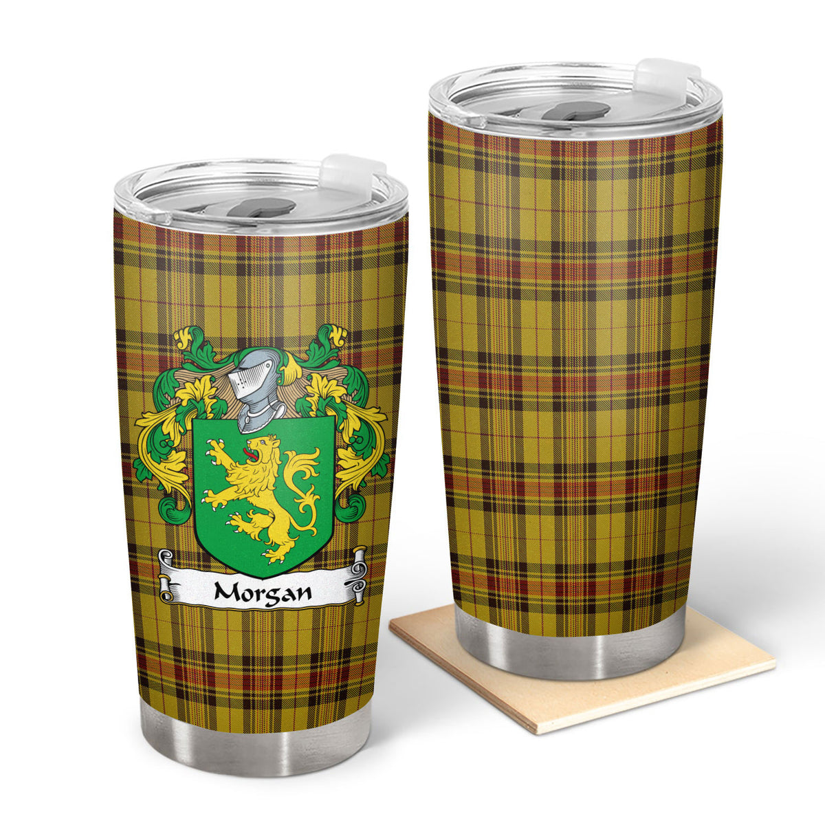 Morgan Tartan Crest Tumbler