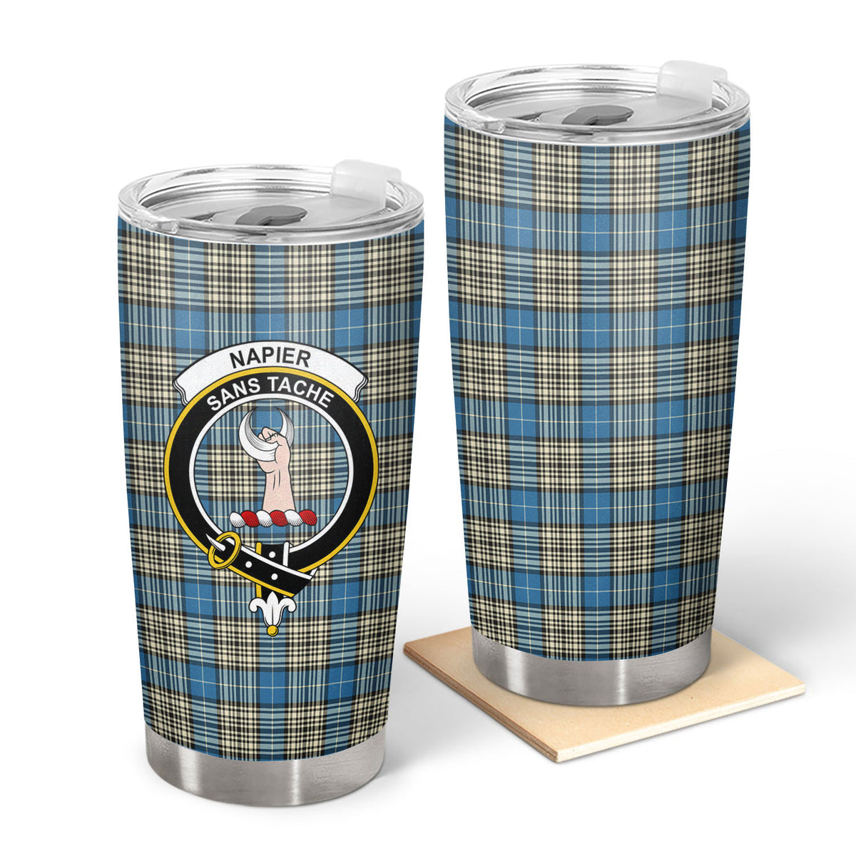 Napier Ancient Tartan Crest Tumbler