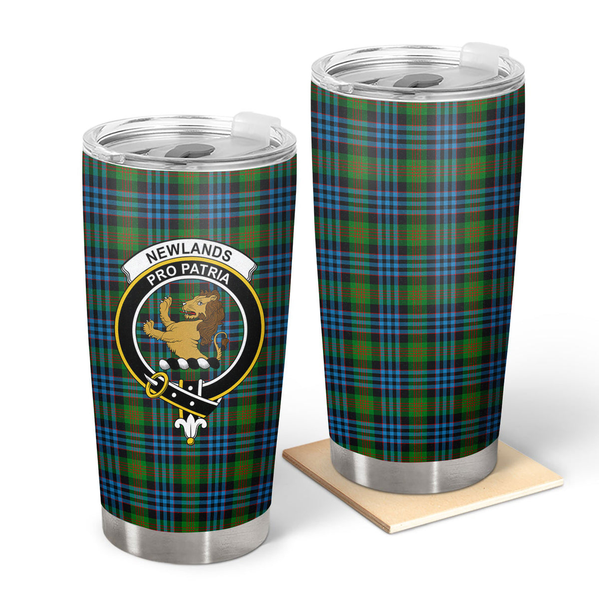 Newlands Tartan Crest Tumbler