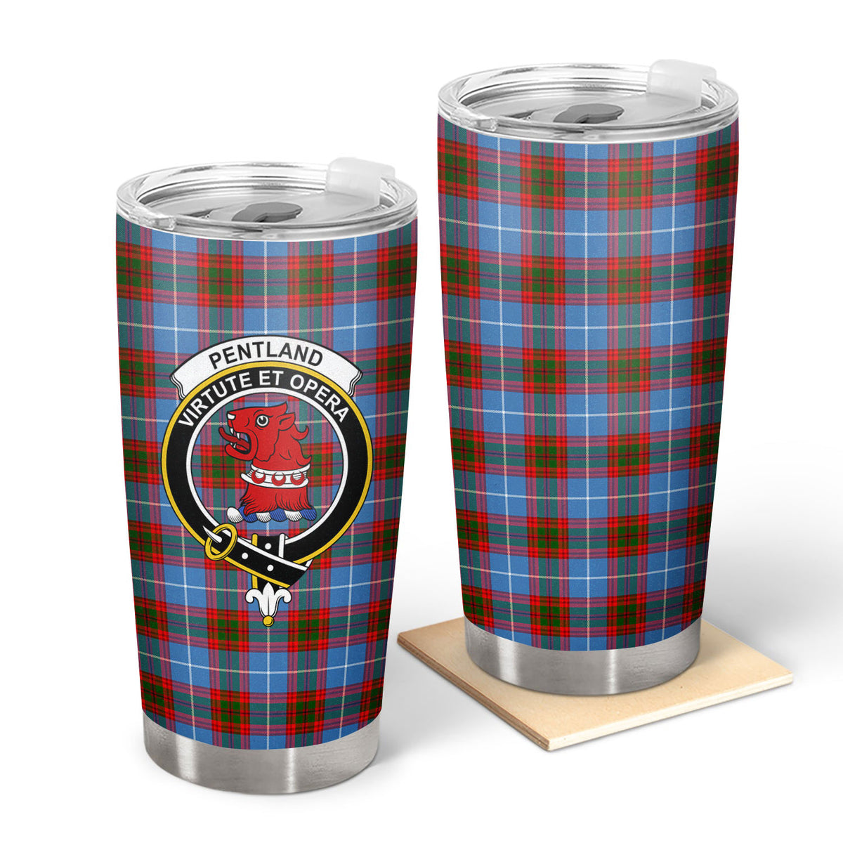 Pentland Tartan Crest Tumbler