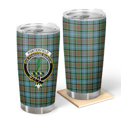 Porterfield Tartan Crest Tumbler