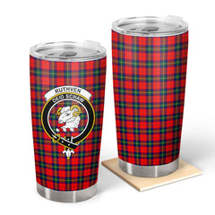 Ruthven Modern Tartan Crest Tumbler