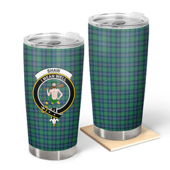 Shaw (of Sauchie) Ancient Tartan Crest Tumbler