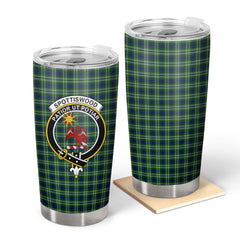 Spottiswood Tartan Crest Tumbler