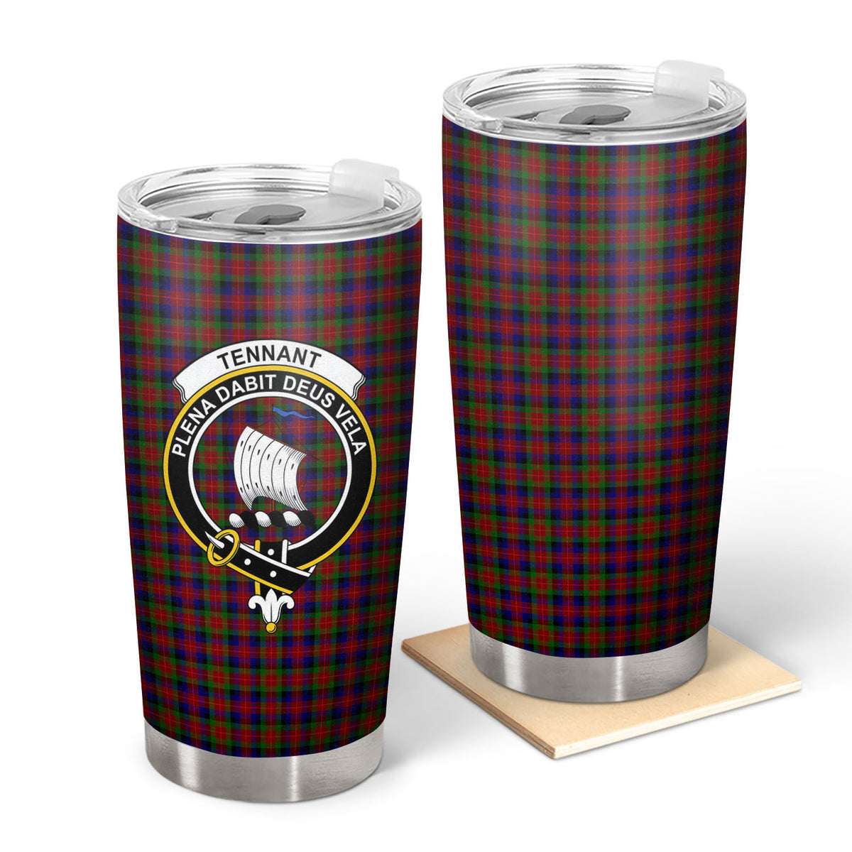 Tennant Tartan Crest Tumbler