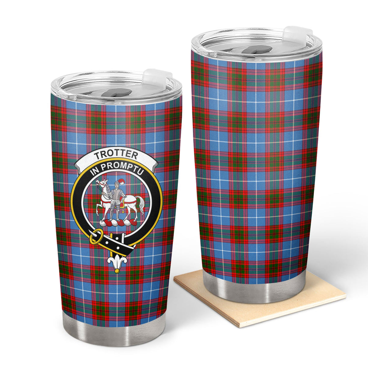 Trotter Tartan Crest Tumbler