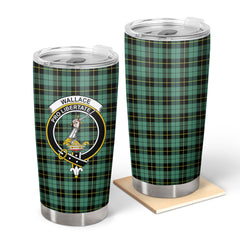 Wallace Hunting Ancient Tartan Crest Tumbler