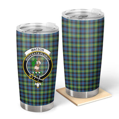 Watson Ancient Tartan Crest Tumbler