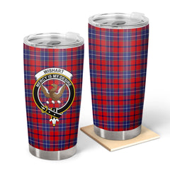 Wishart Dress Tartan Crest Tumbler