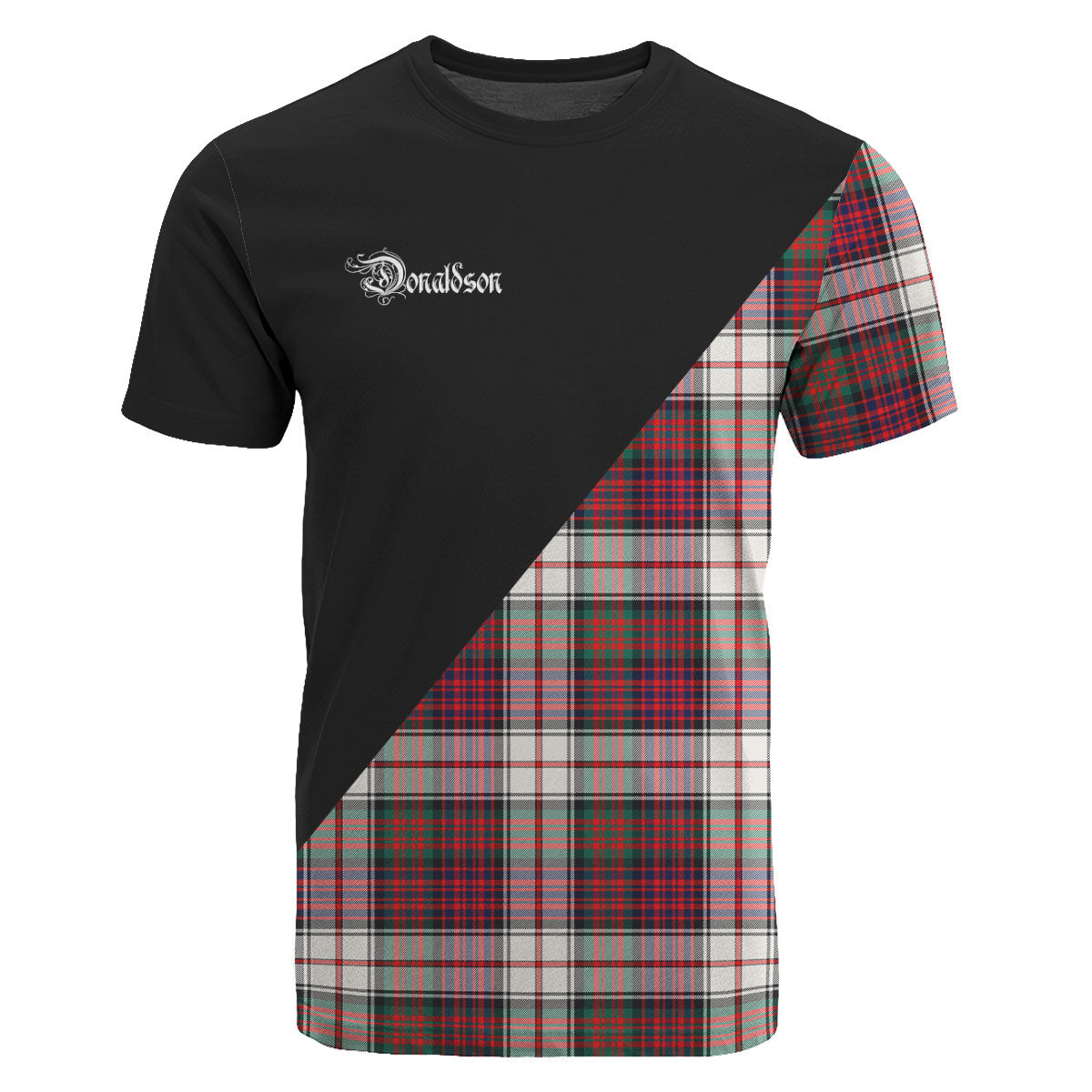 Donaldson Tartan - Military T-Shirt