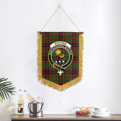 Buchan Modern Tartan Crest Wall Hanging Banner