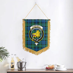 Campbell Ancient 02 Tartan Crest Wall Hanging Banner