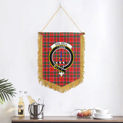 Dalziel Modern Tartan Crest Wall Hanging Banner