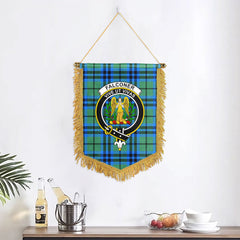 Falconer Tartan Crest Wall Hanging Banner