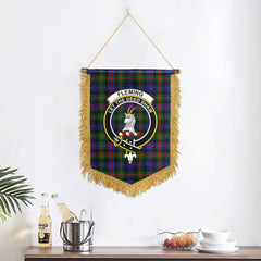 Fleming Tartan Crest Wall Hanging Banner