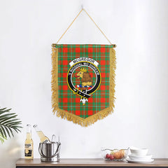 McGregor Ancient Tartan Crest Wall Hanging Banner