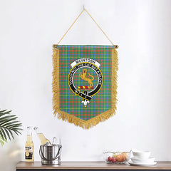 McIntosh Hunting Ancient Tartan Crest Wall Hanging Banner