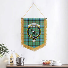 Walkinshaw Tartan Crest Wall Hanging Banner