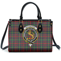 MacKintosh Hunting Modern Tartan Crest Leather Handbag