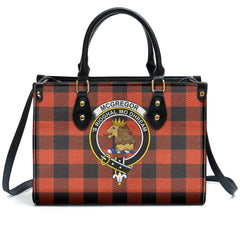 McGregor Rob Roy Ancient Tartan Crest Leather Handbag