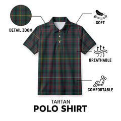 Cameron of Erracht Modern 2 Tartan Birdseye Mesh Polo Shirt