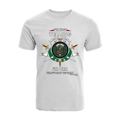 Orr Tartan Crest T-shirt - I'm not yelling style