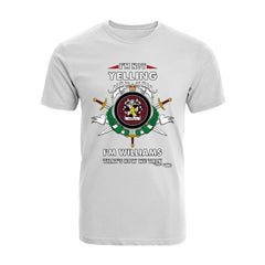 Williams Tartan Crest T-shirt - I'm not yelling style