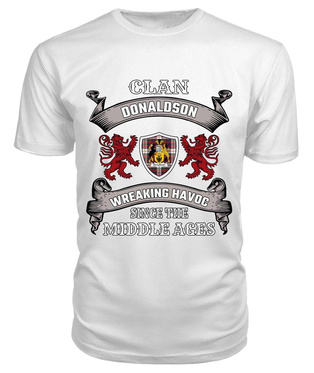 Donaldson Family Tartan - 2D T-shirt