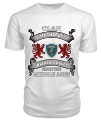 MacHardy Ancient Family Tartan - 2D T-shirt