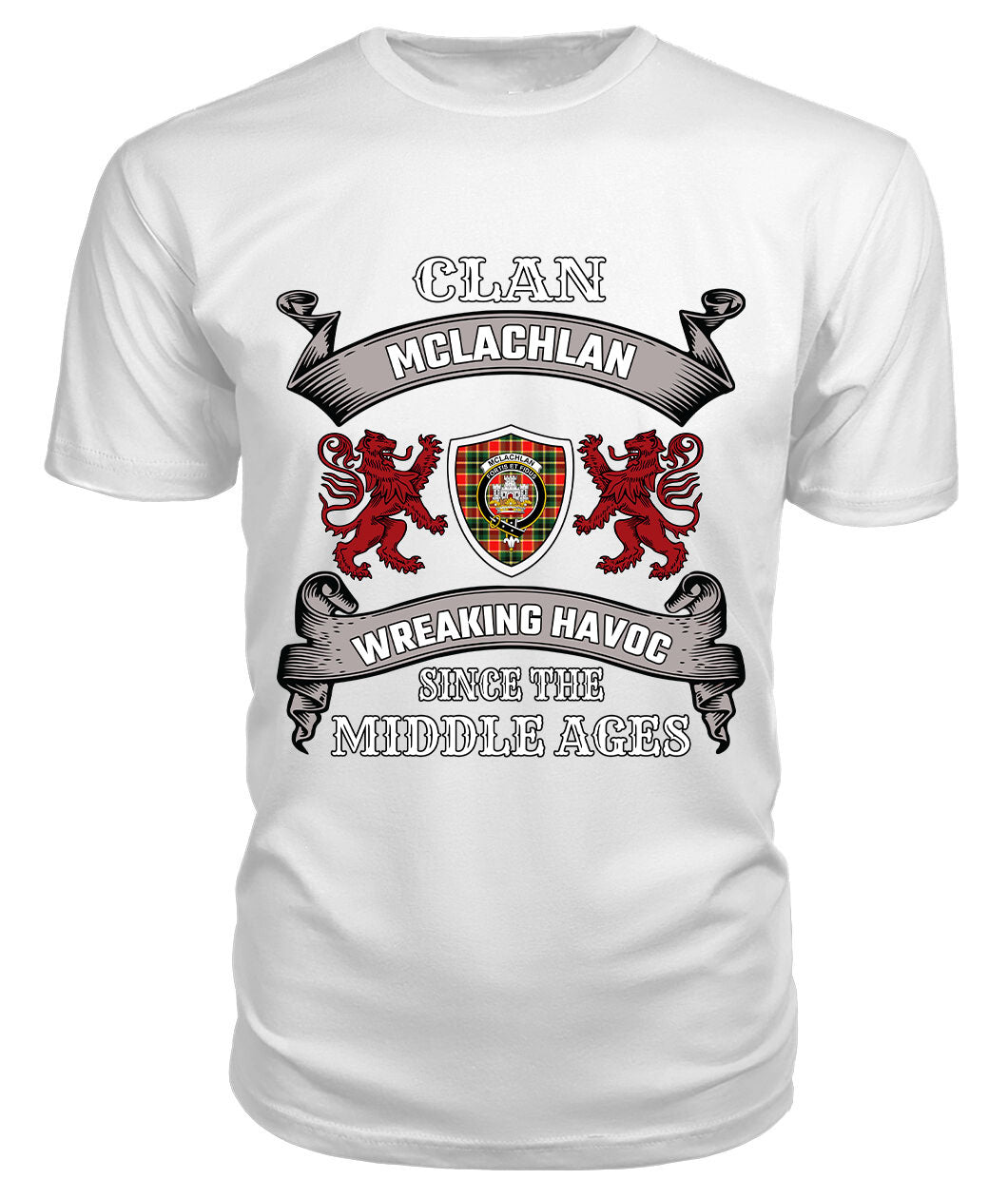 McLachlan Hunting Modern Tartan - 2D T-shirt