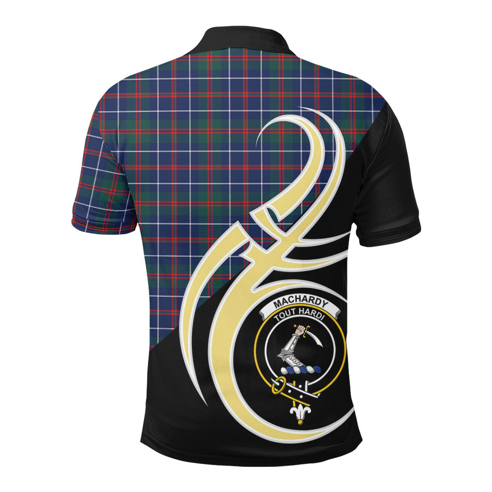 MacHardy Modern Tartan Polo Shirt - Believe In Me Style