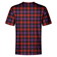 Broun Modern Tartan Crest T-shirt