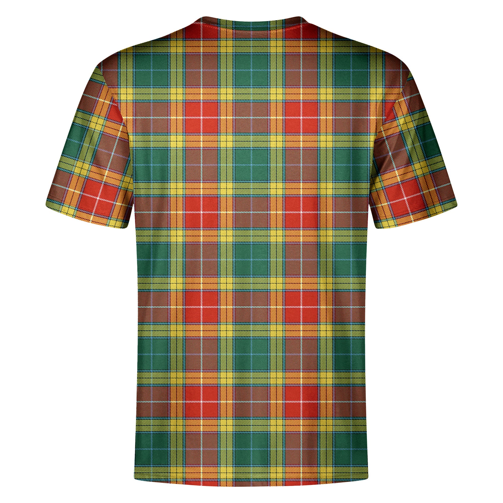 Buchanan Old Sett Tartan Crest T-shirt