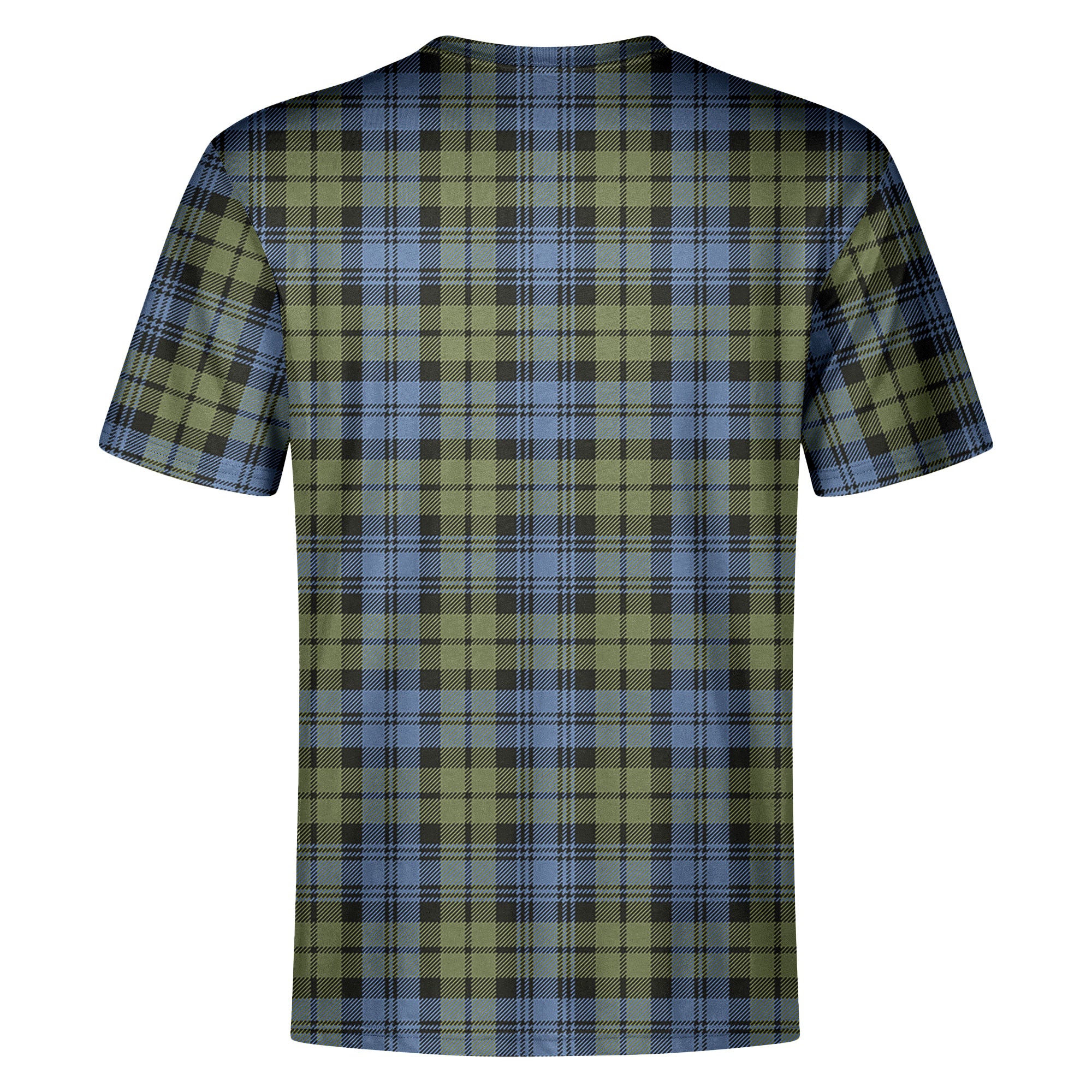 Campbell Faded Tartan Crest T-shirt