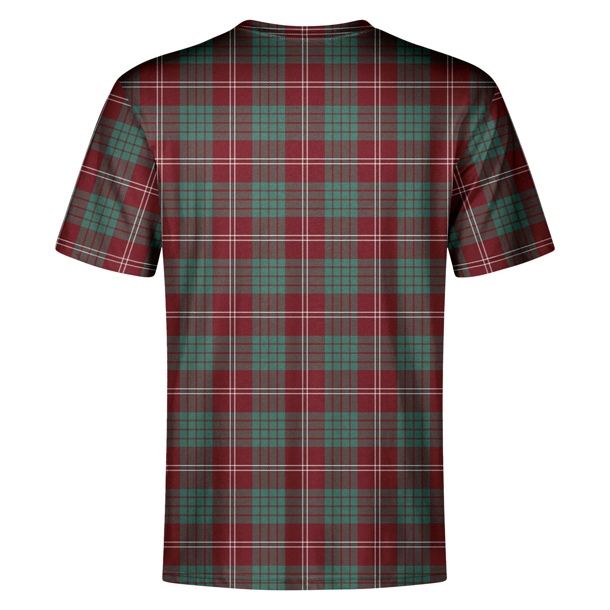 Crawford Modern Tartan Crest T-shirt