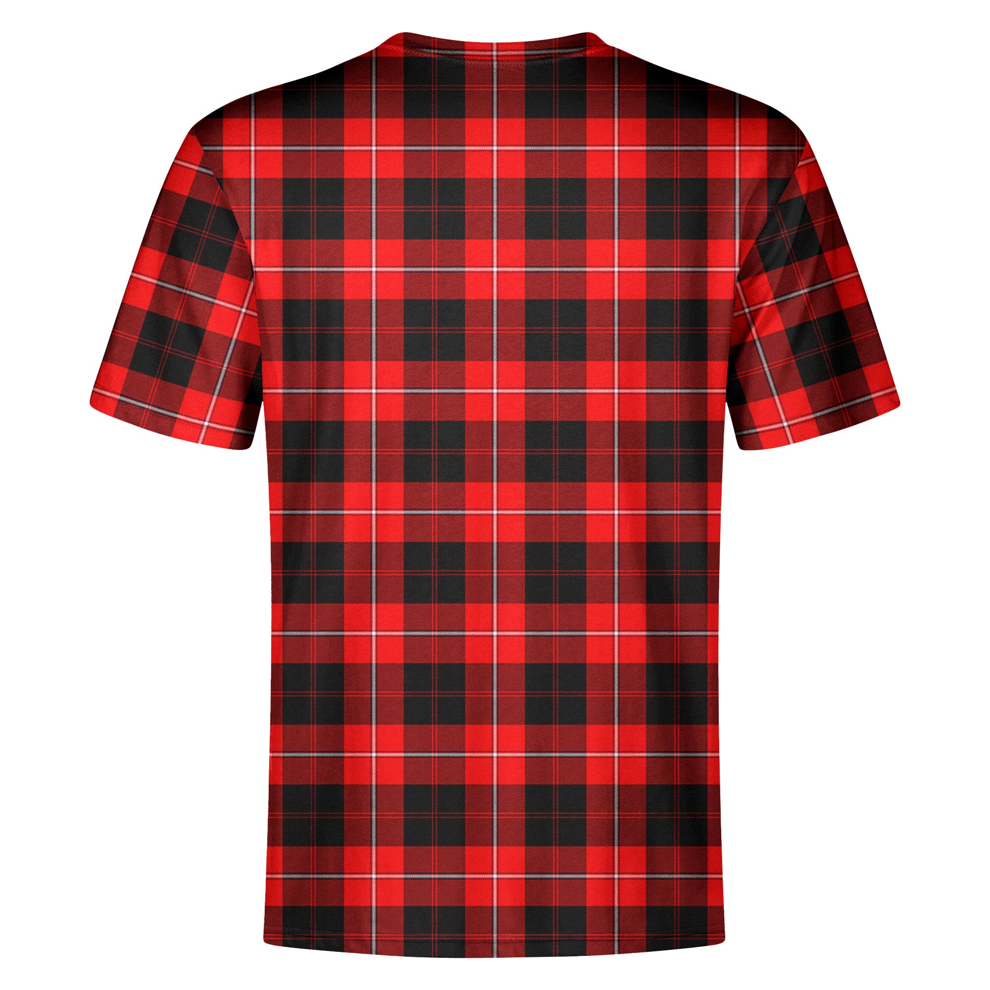 Cunningham Modern Tartan Crest T-shirt