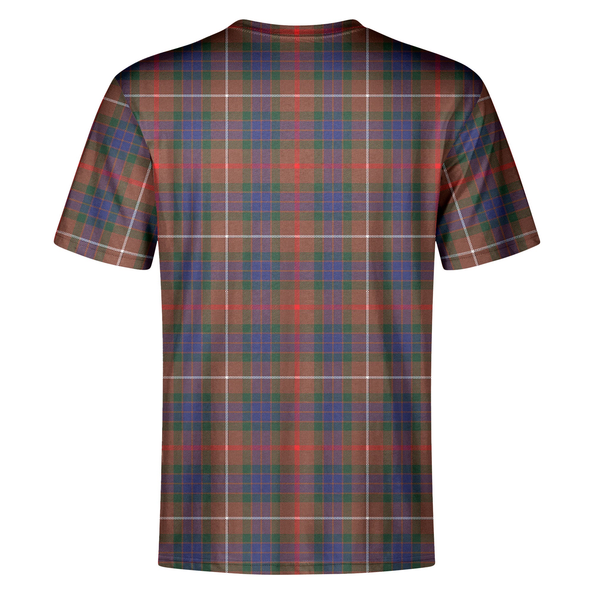 Fraser (of Lovat) Hunting Modern Tartan Crest T-shirt