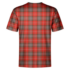 Fraser (of Lovat) Weathered Tartan Crest T-shirt