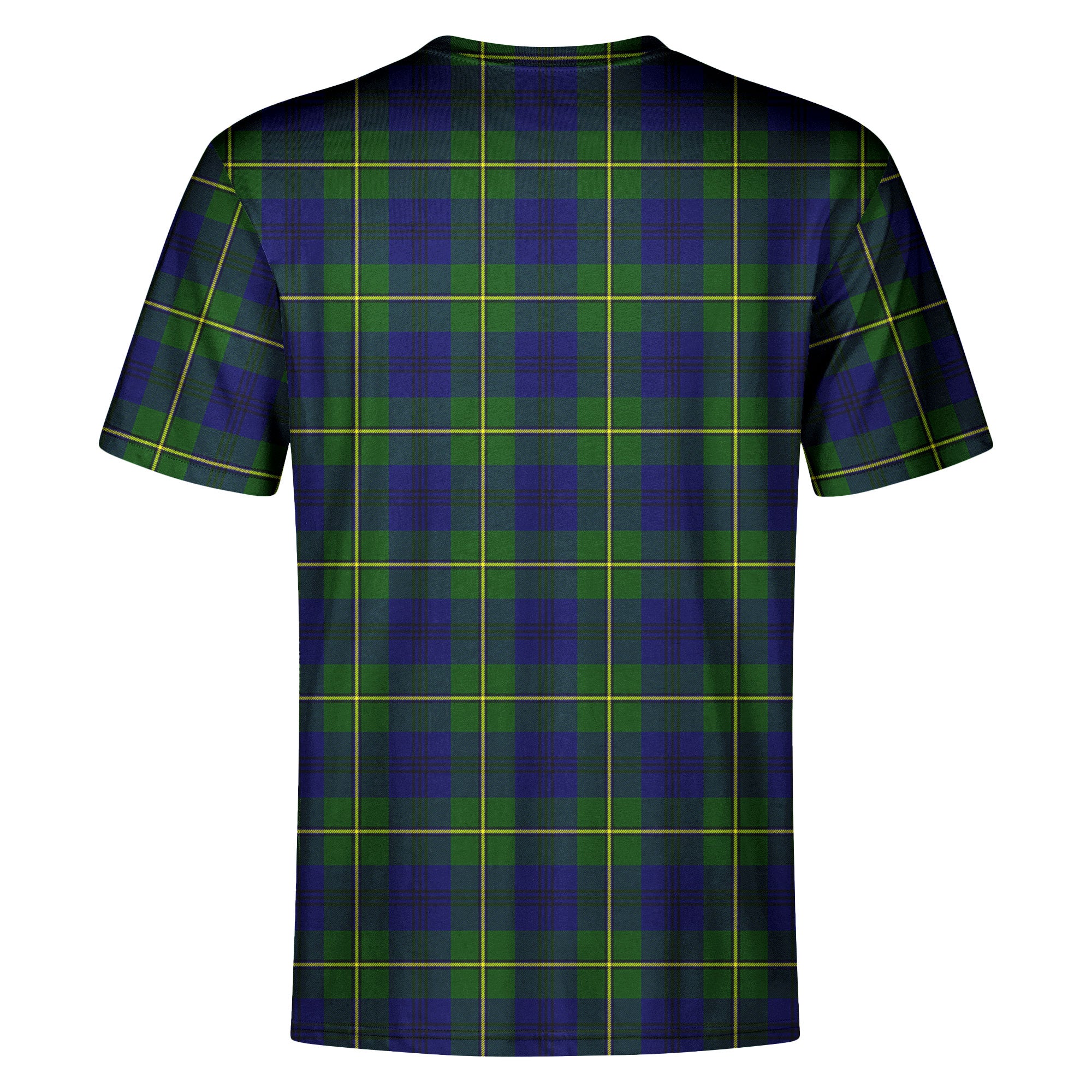 Johnstone Modern Tartan Crest T-shirt
