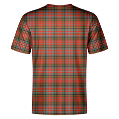 MacPherson Weathered Tartan Crest T-shirt