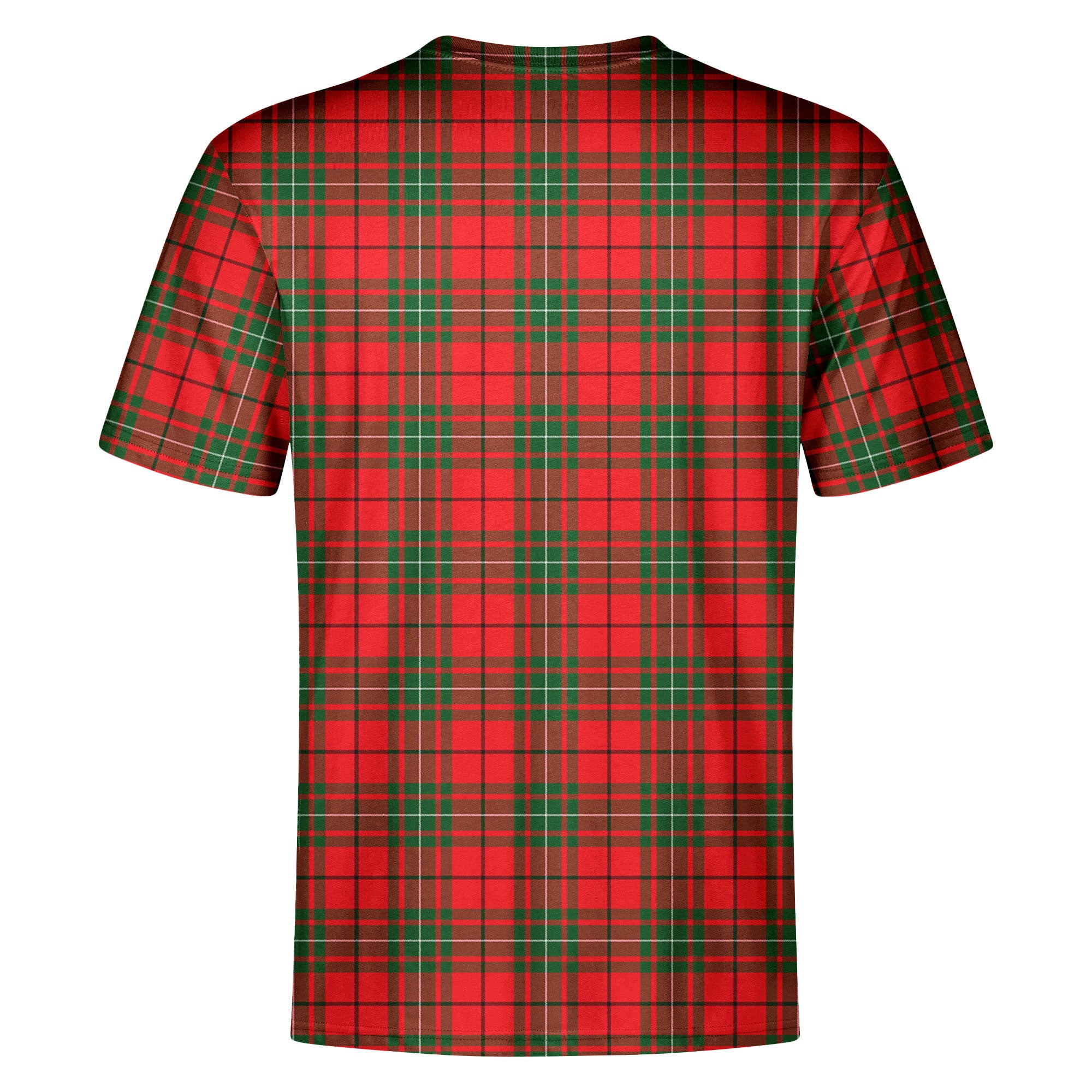 McAulay Modern Tartan Crest T-shirt