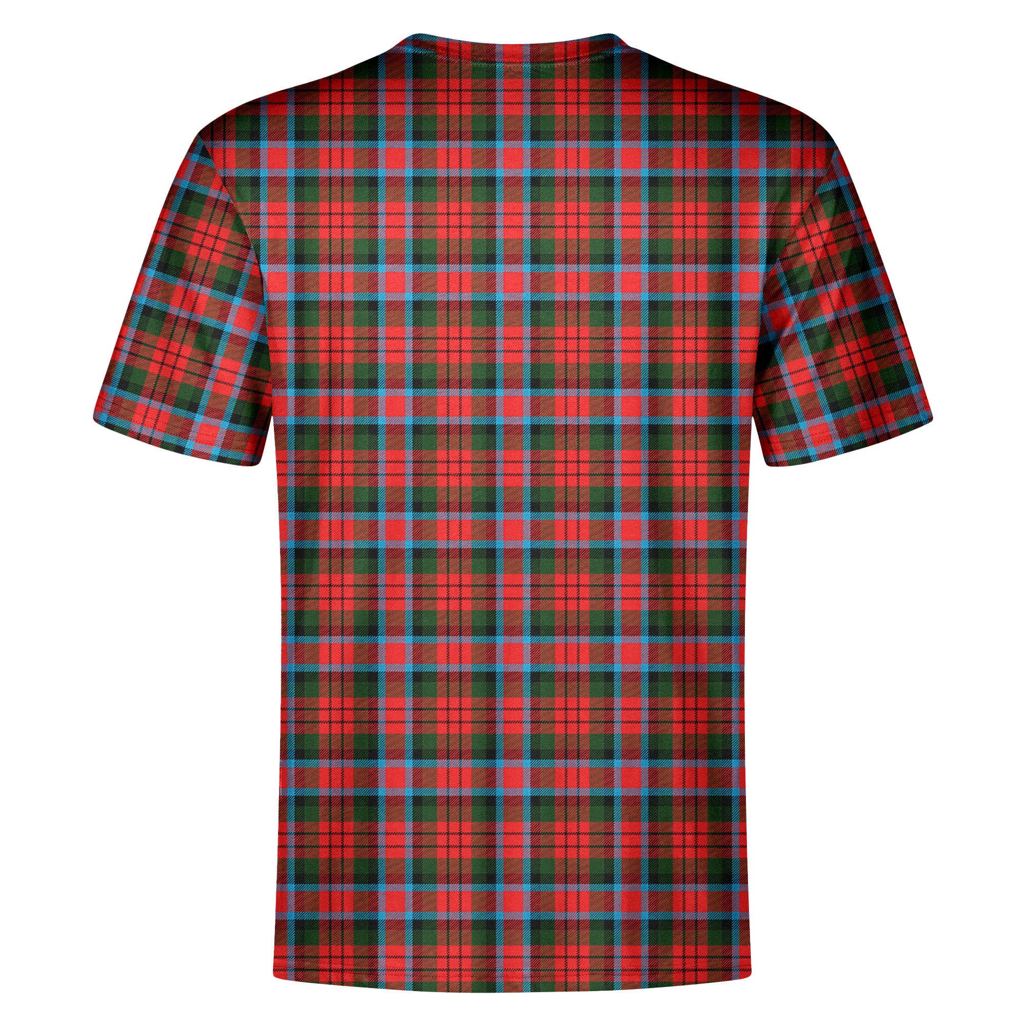 McDuff Modern Tartan Crest T-shirt