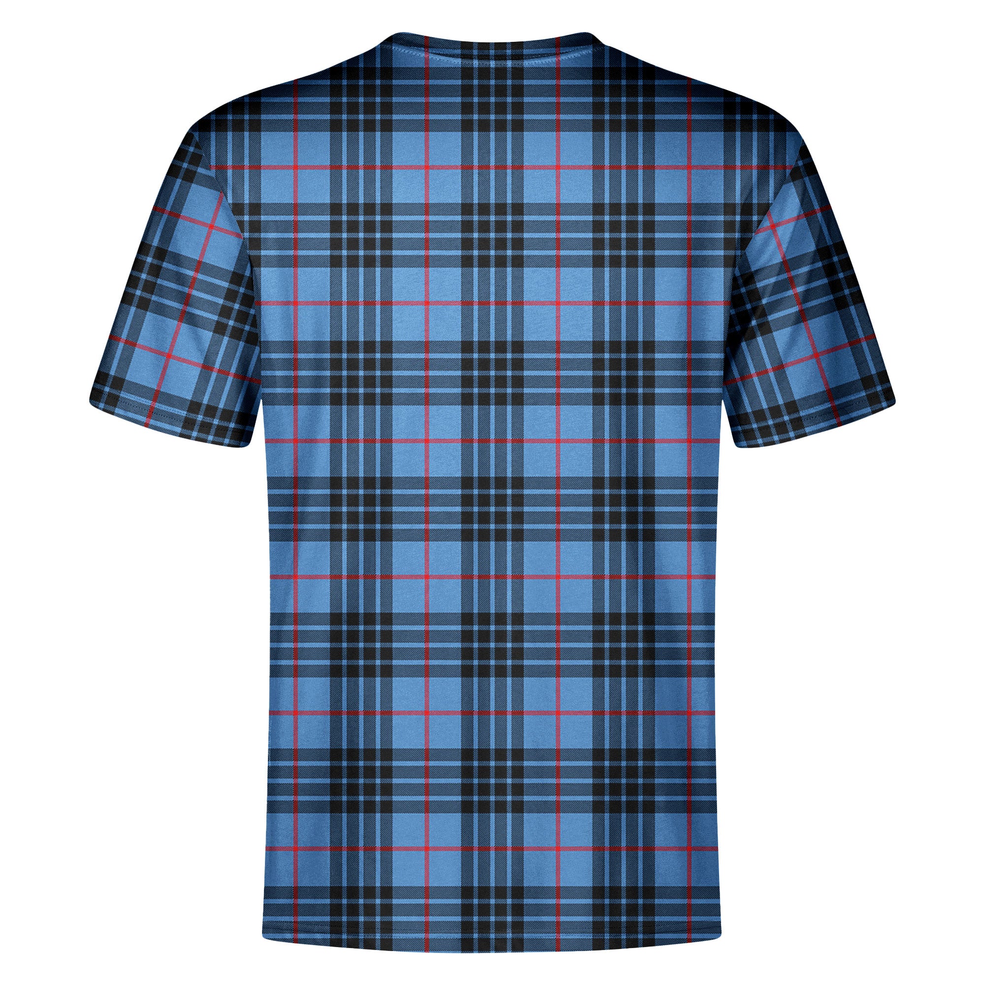 McKay Blue Tartan Crest T-shirt