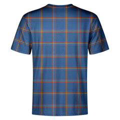 McLaine of Loch Buie Hunting Ancient Tartan Crest T-shirt