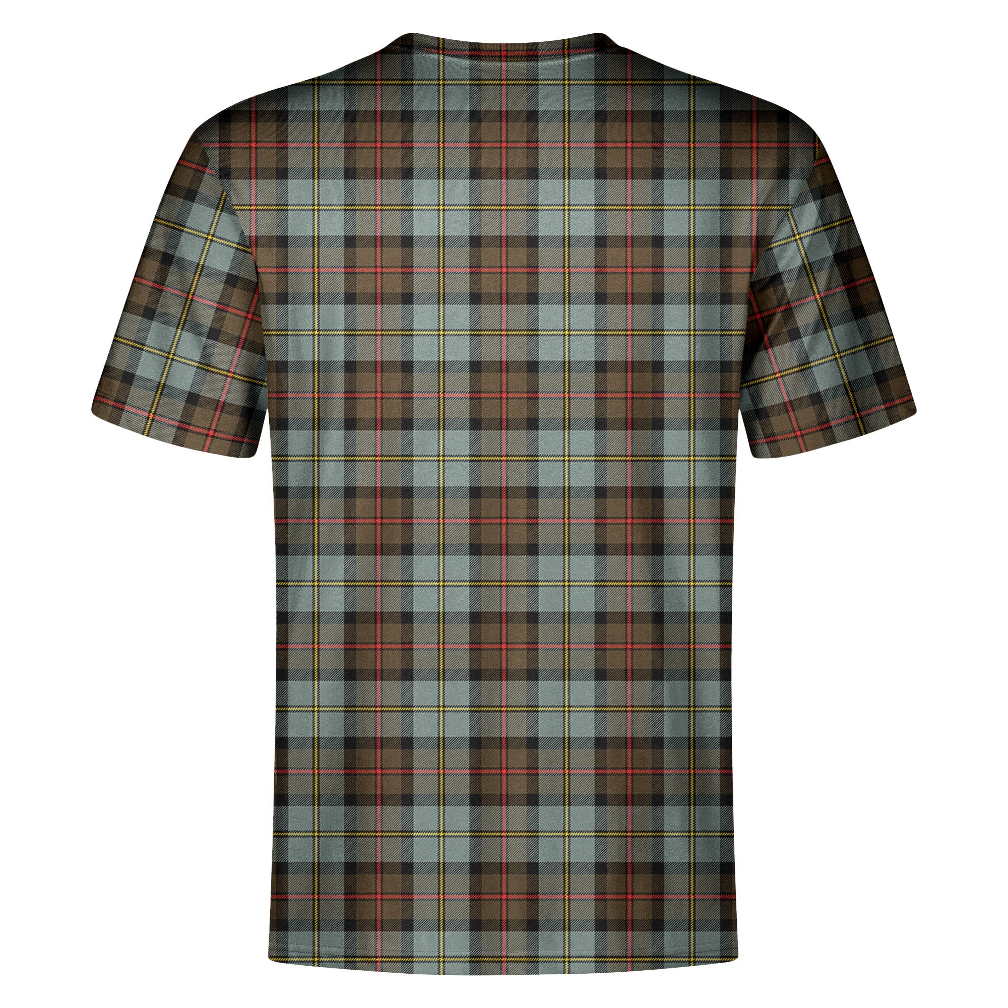 McLeod of Harris Weathered Tartan Crest T-shirt