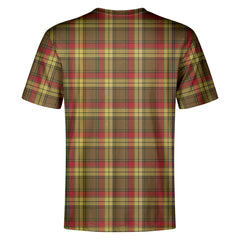 McMillan Old Weathered Tartan Crest T-shirt